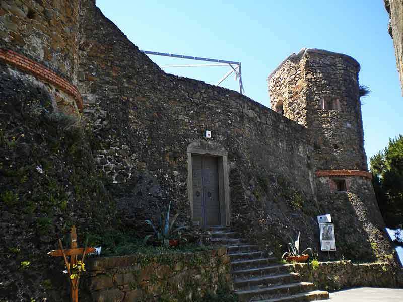 The Castle of Riomaggiore in Cinque Terre