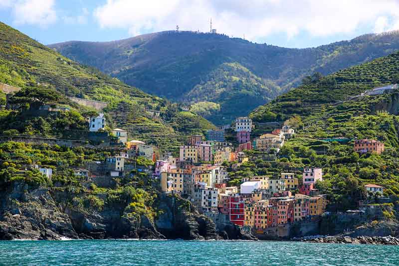 Riomaggiore by sea